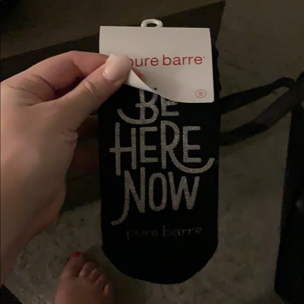 Pure Barre Grippy Socks